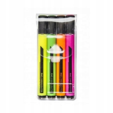 Zakreślacze RYSTOR 4 kolory RMZ-2