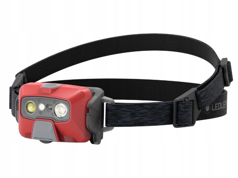 Latarka czołowa Ledlenser HF6R Core Czerwony
