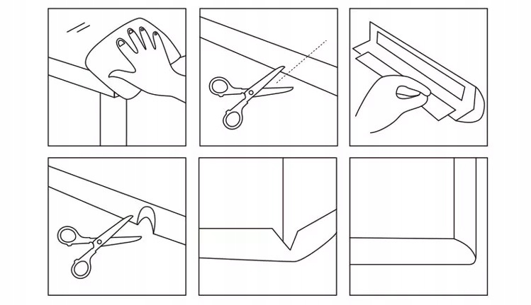 LISTWA ZABEZPIECZAJĄCA RANTY MEBLI PIANKA KREMOWA Liczba sztuk 1 szt.