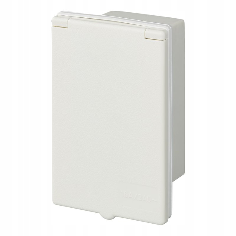 GNIAZDO ZASILANIA DO KAMPERA CEE 230V ZEWNĘTRZNE PRZYŁĄCZENIOWE BIAŁE Numer katalogowy części 373505