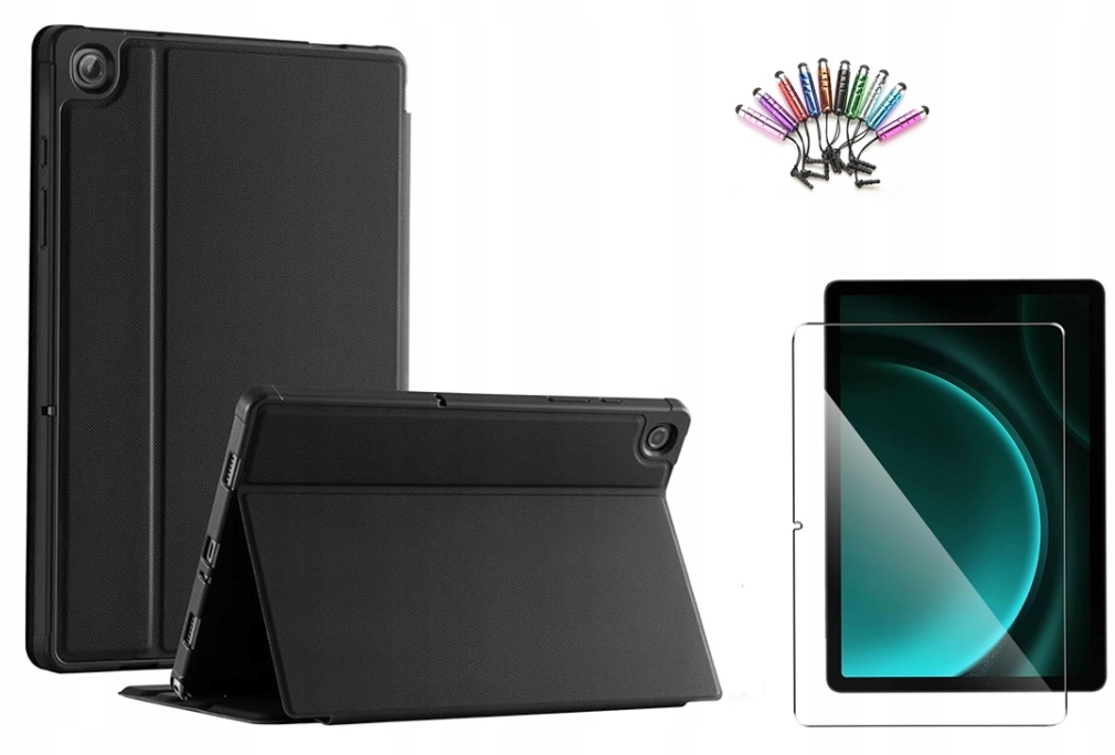 Etui materiałowe Samsung Galaxy Tab A9+ A9 Plus 11 szkło hartowane rysik