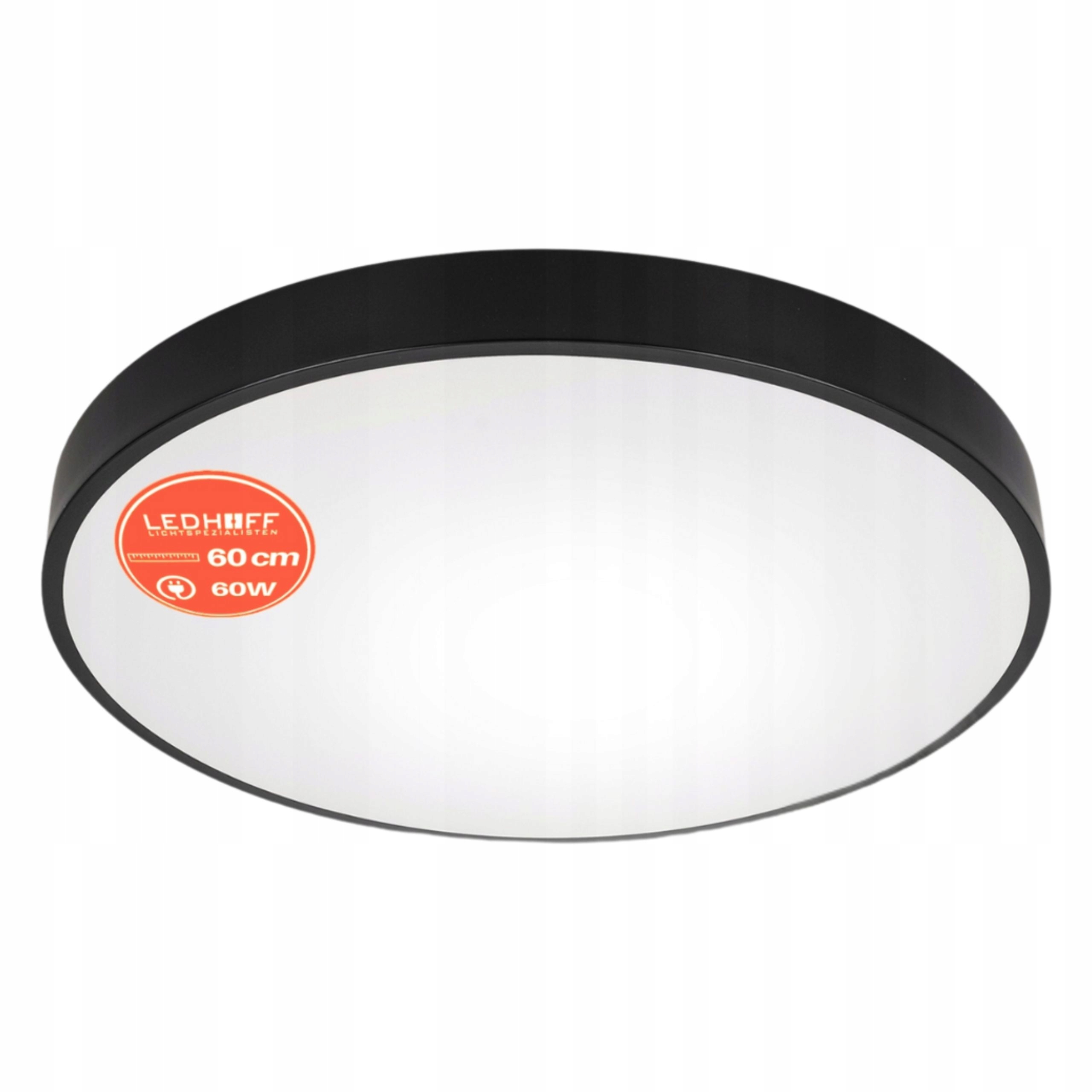Lampa sufitowa Led plafon natynkowy 60cm Okrągły 60W 4000K panel 4800lm