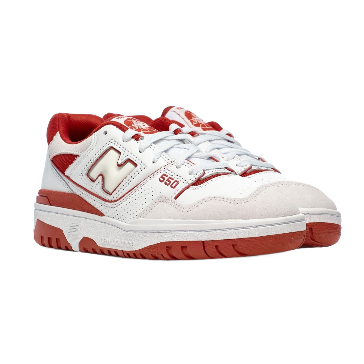 New Balance Sportovní Pánské Bílo Červené Kožené 45,5 3EA