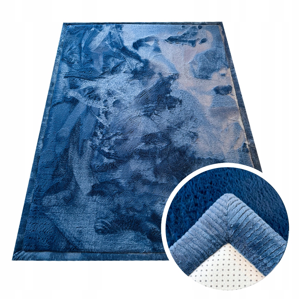 Puffy Soft Kožušinový Koberec 150X200, Protišmykový, Mäkký, Jemný Vlas