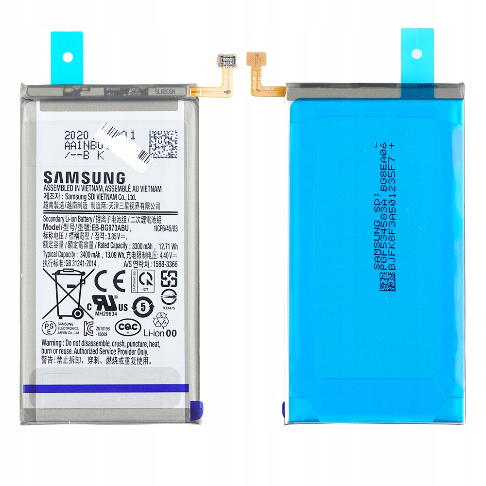 Nowy Akumulator EB-BG973ABU Samsung S10 SM-G973F/DS, SM-G973F