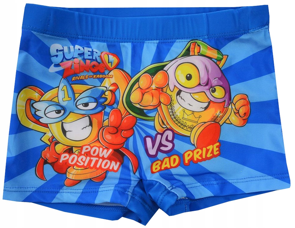 KĄPIELÓWKI bokserki SPODENKI KĄPIELOWE SUPER ZINGS 98/104 R510G