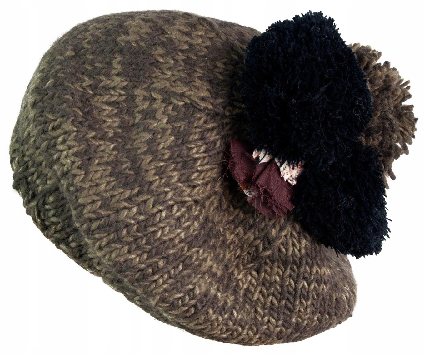 

Szaleo czapka-beret Trzy Pompony cz2705-6