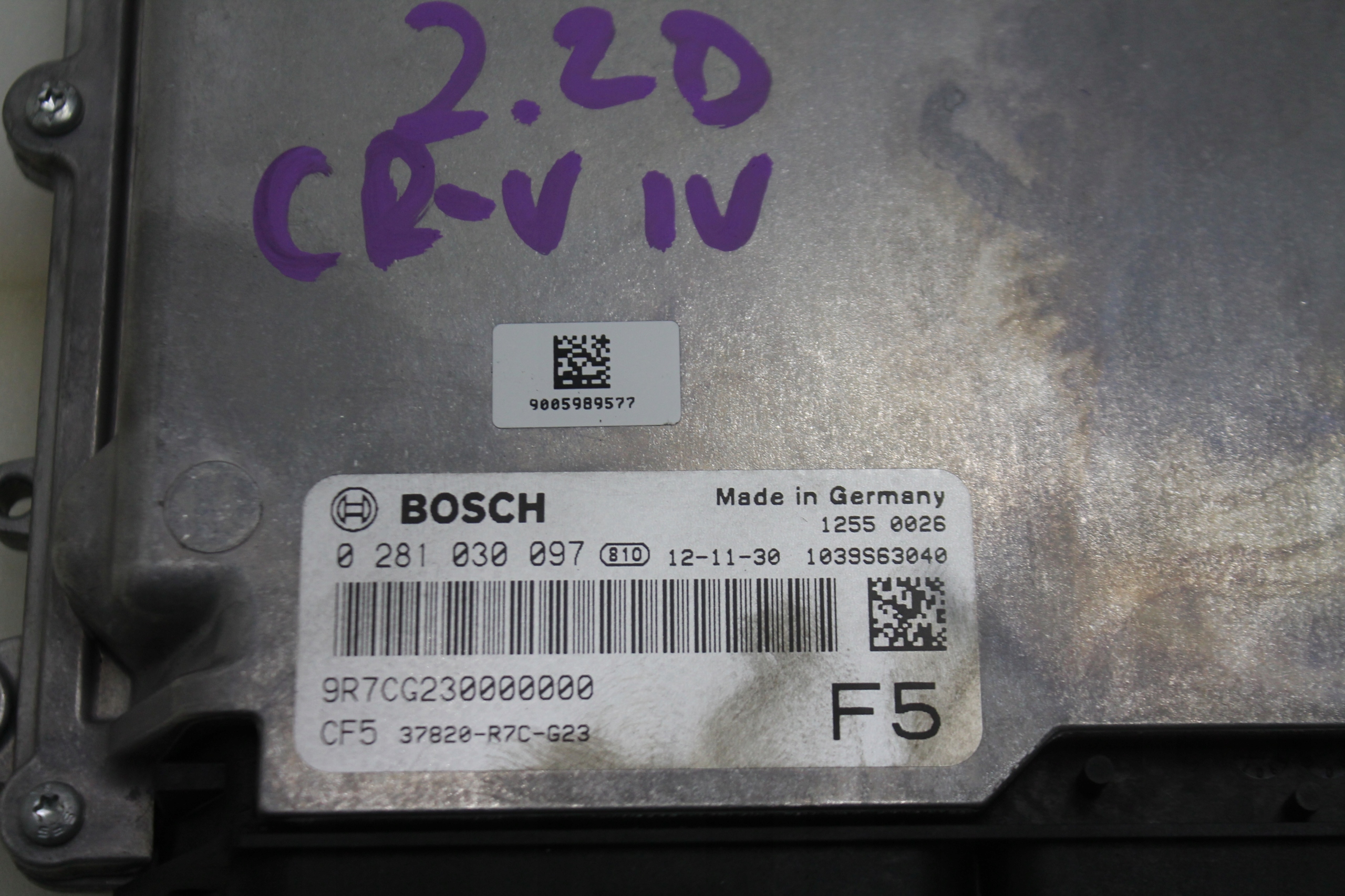 COMPUTER CENTRALINA MOTORE 37820-R7C-G23 HONDA CR-V 4 IV 2.2 E-DTEC 12-18