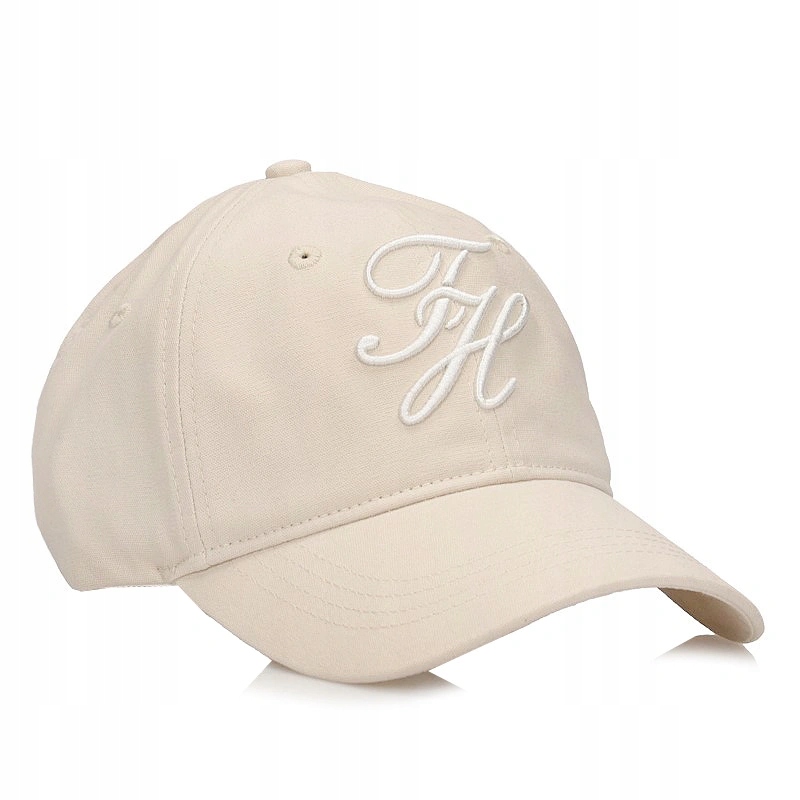 Čepice Tommy Hilfiger AW0AW18338ACI001 Th Embroidered Cap béžová