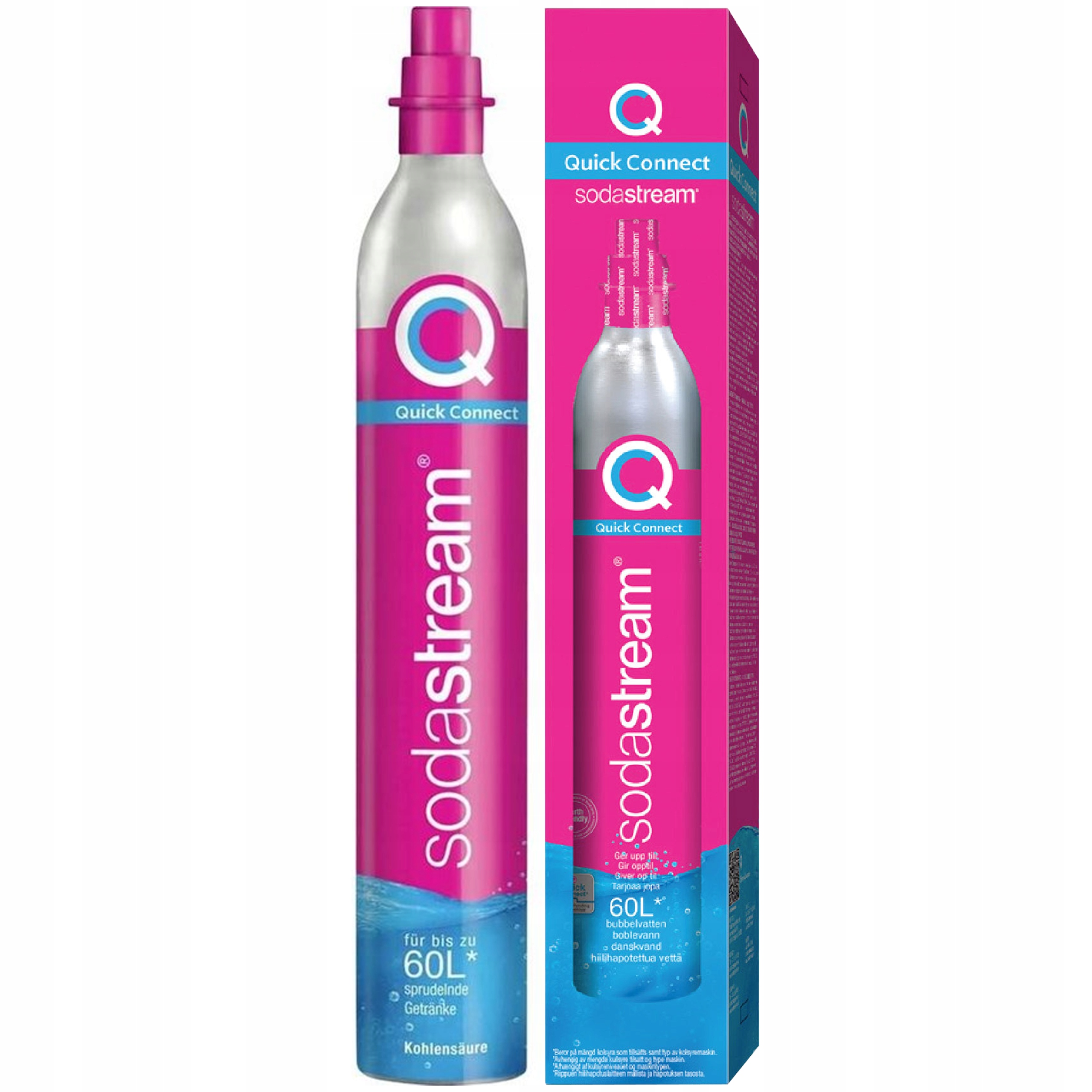 Cylindrová bombička CO2 Sodastream Quick Connect 1 ks