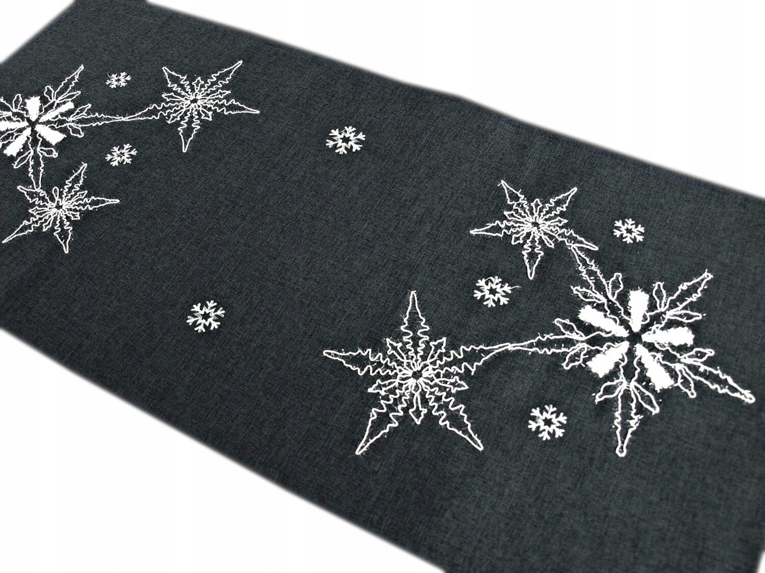 

Bieżnik Świąteczny 40x85 cm grafitowy