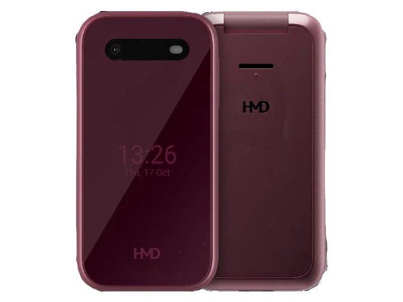 Telefon Hmd 2660 Flip Dual Sim Czerwony
