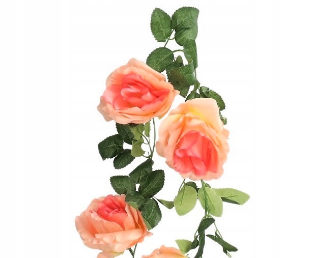 SZTUCZNE KWIATY ROŚLINY GIRLANDA 210CM RÓŻA RÓŻE Kod producenta 753011