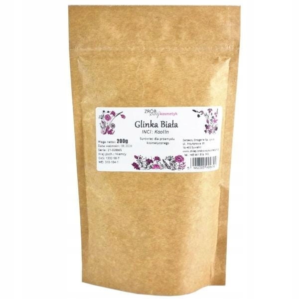 

Glinka biała (kaolin) 200g Zrób Swój Kosmetyk