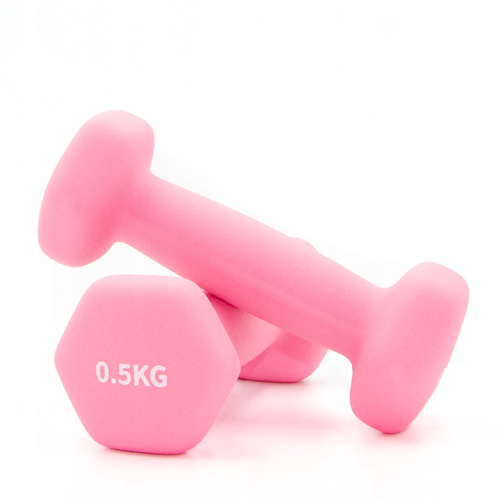 Zestaw ciężarki żeliwne hantle hantelki 2x0,5kg molti Materiał wewnętrzny żeliwo