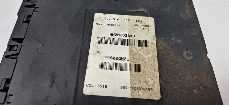 Module fusibles SEAT ALTEA 04- 1K0937049T