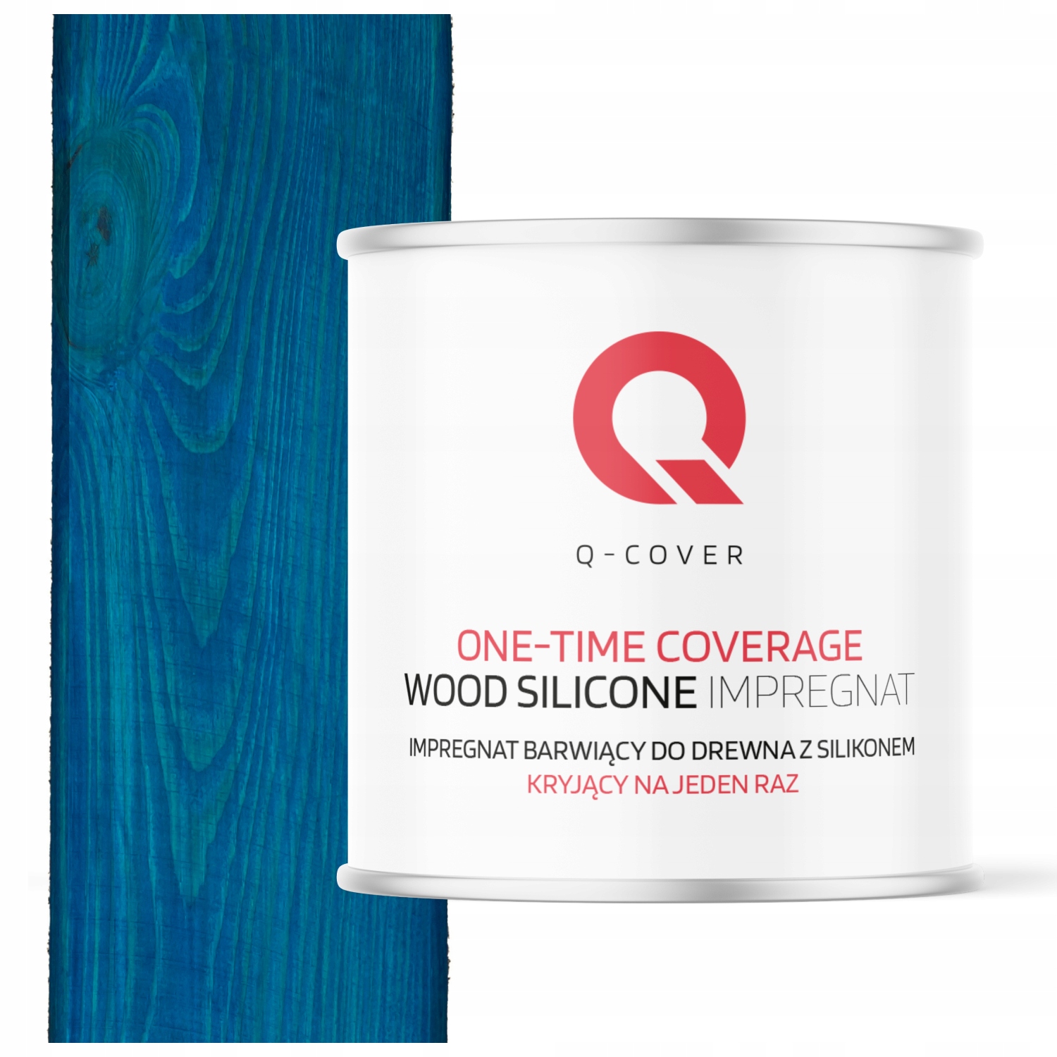 Krycí Impregnát Na Drevo Na Jedno Použitie Extra Farba Modrá 2,5 L