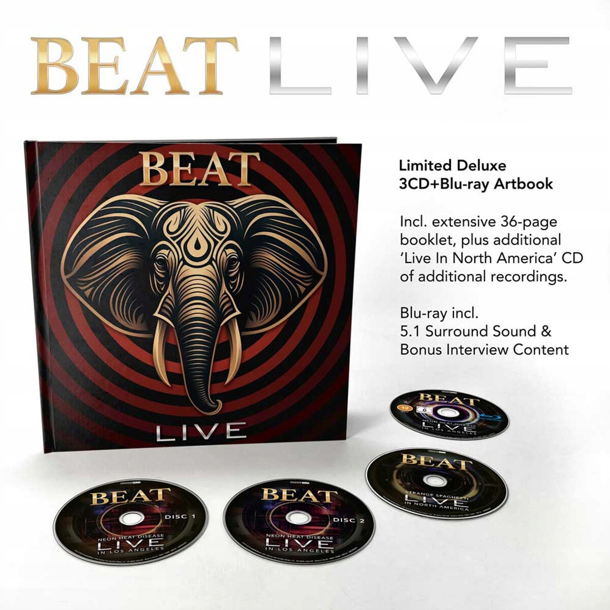 Live (3CD/Blu-ray) Beat