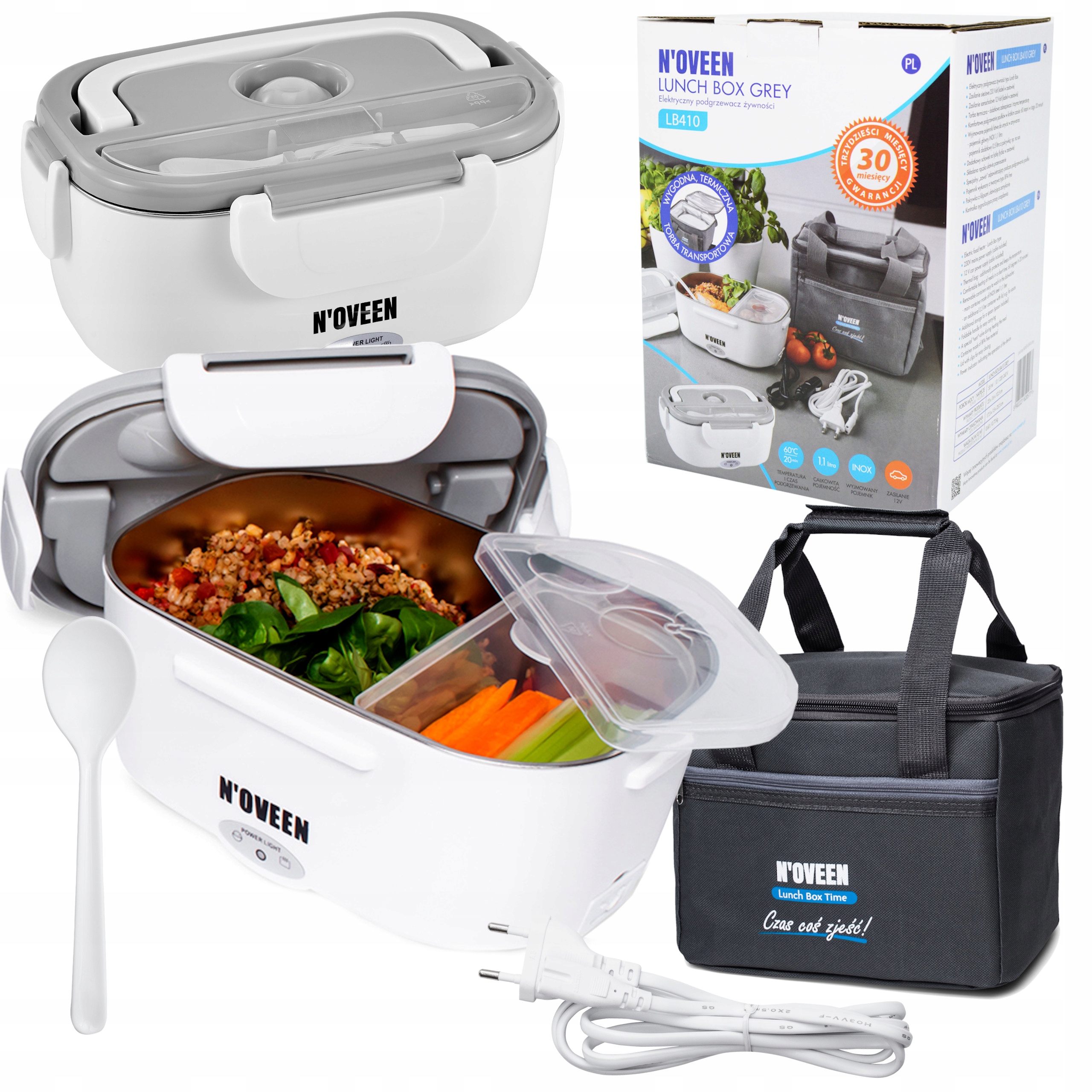 

Elektryczny Lunch Box Podgrzewacz 12/230 +torba