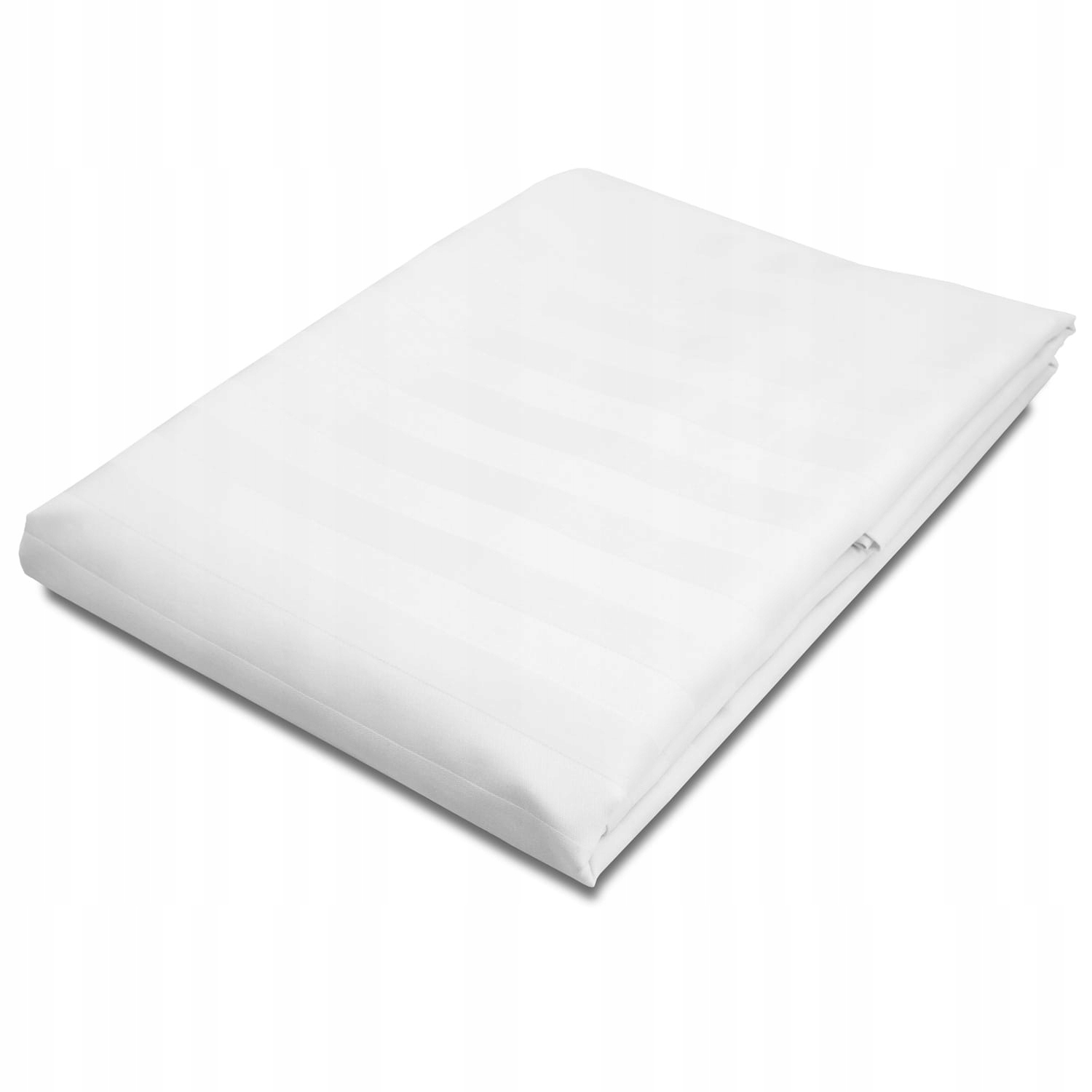 Prostěradlo satén bambusovo-bavlněný Stripe WHITE/160x240