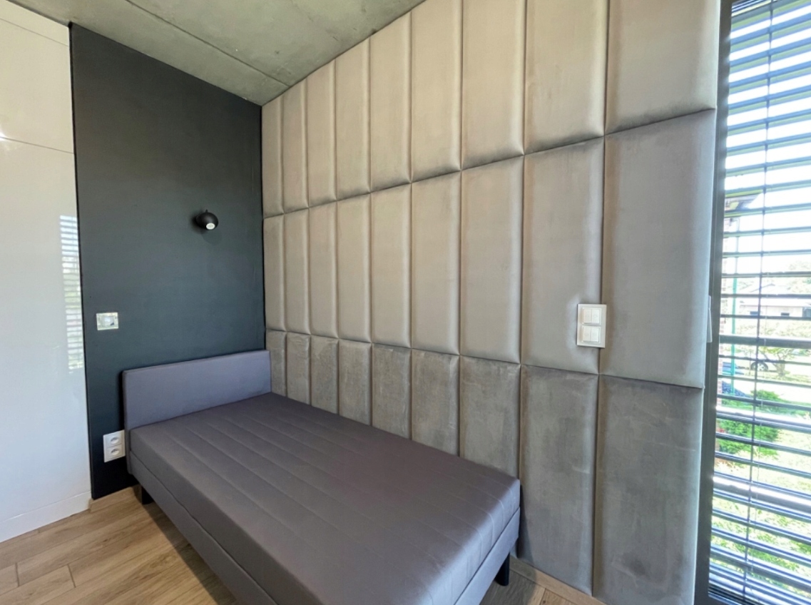 PANELE TAPICEROWANE ŚCIENNE 20x40 PROSTOKĄT + GRATIS Szerokość mebla 20 cm