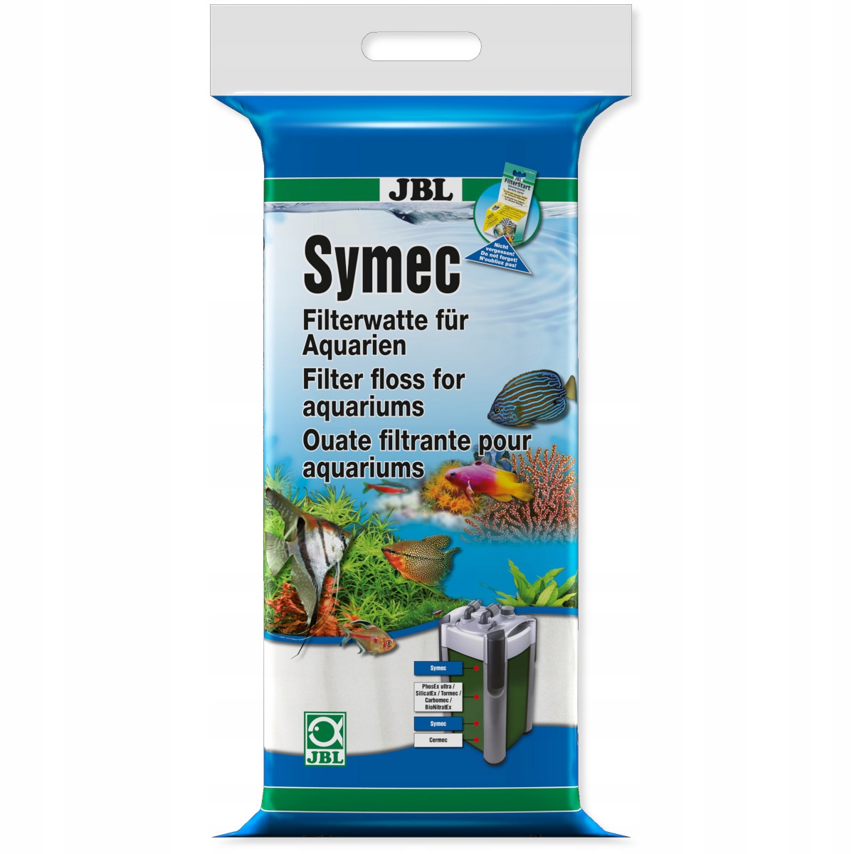 

Jbl Symec 500g wata filtracyjna, wklad do filtra