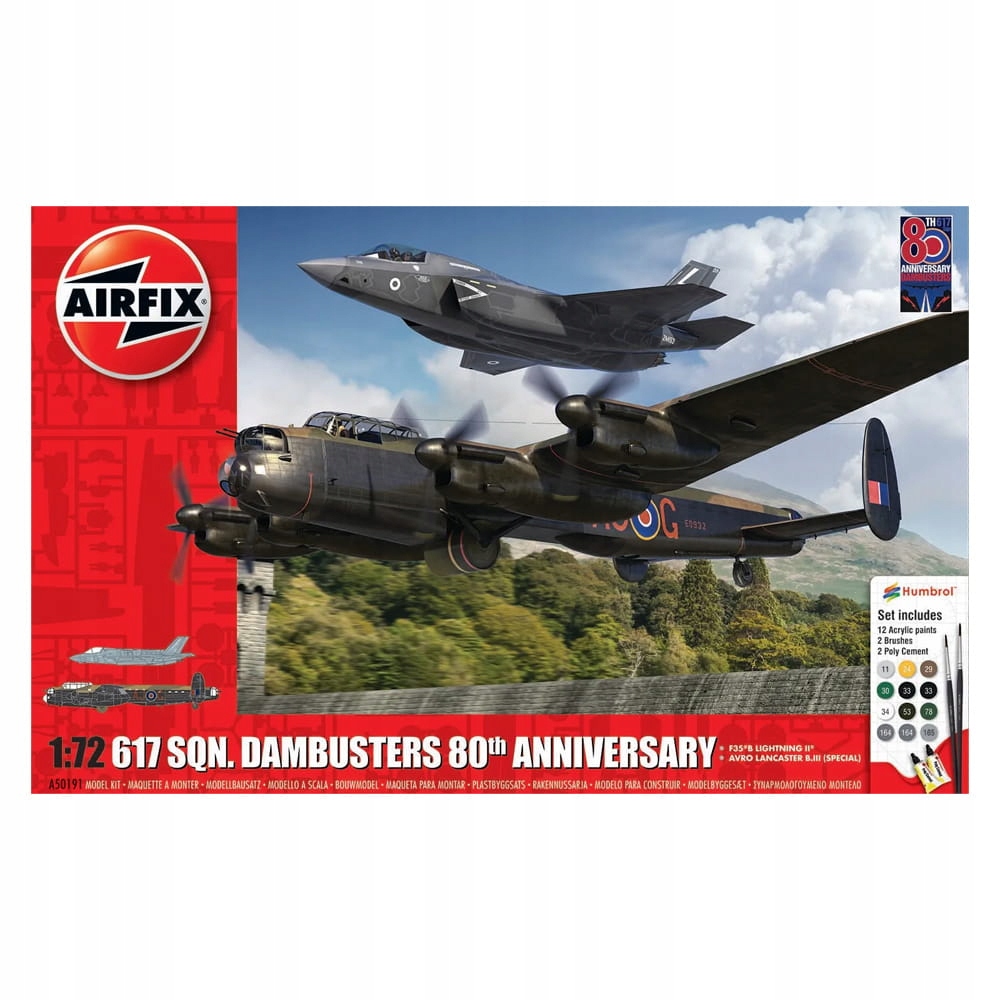 617 Sqn. Dambusters dárková sada k 80. výročí, Airfix A50191