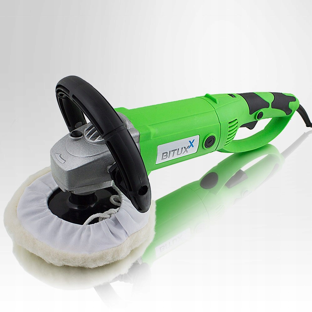 POLERKA ELEKTRYCZNA SAMOCHODOWA 1500W Z AKCESORIAMI GĄBKI PASTY ŚCIERECZKI Kod producenta M11182