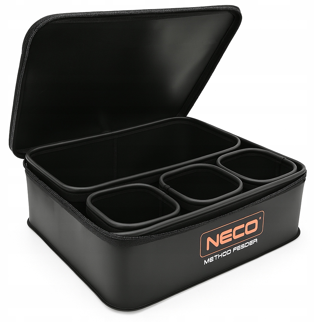 Zestaw 5 x Pojemnik Neco Eva Wodoodporne Na Zanęty Pellet Akcesoria