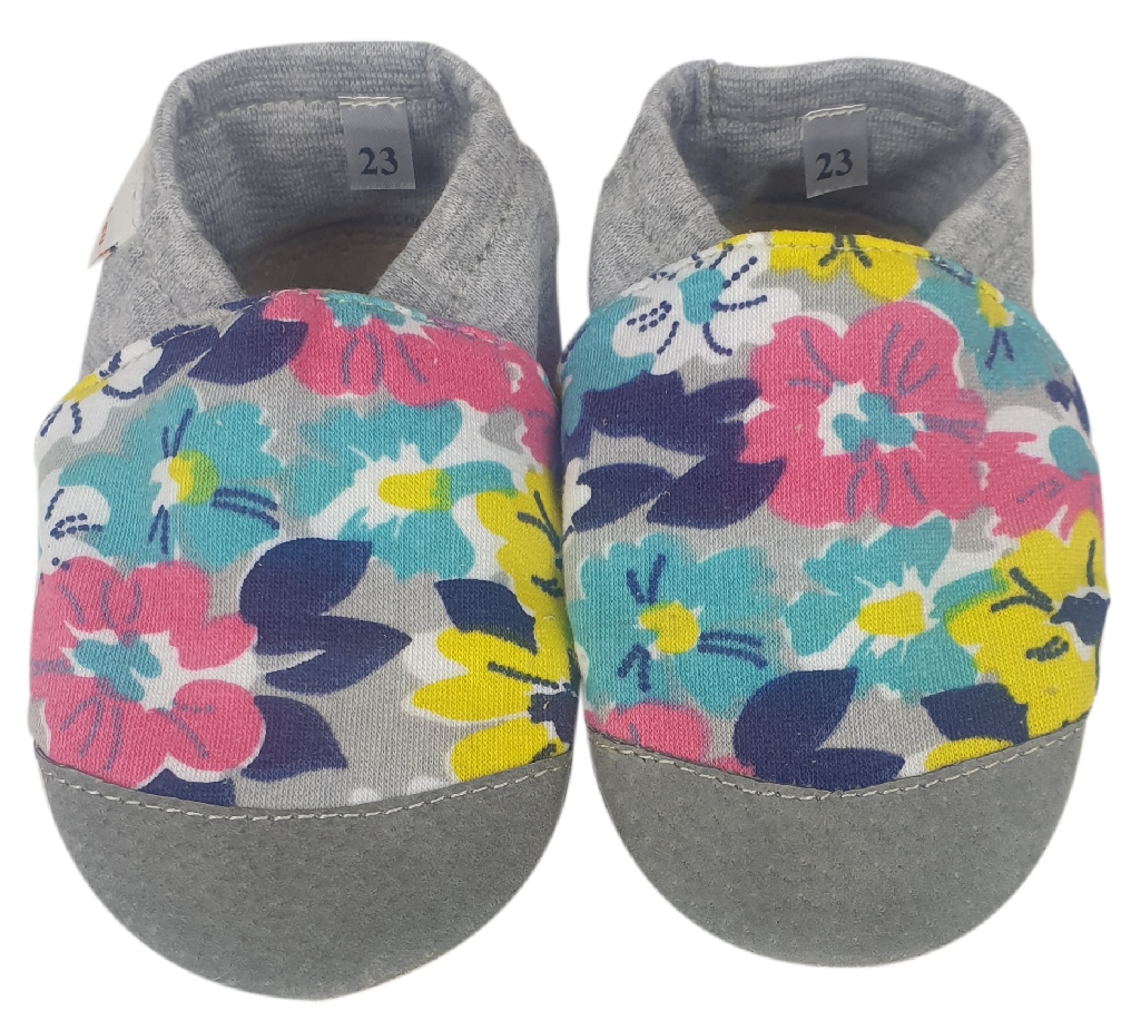 Kapcie bawełniane nos skóra dreptulki paputki R.21 Rozmiar (new) 21