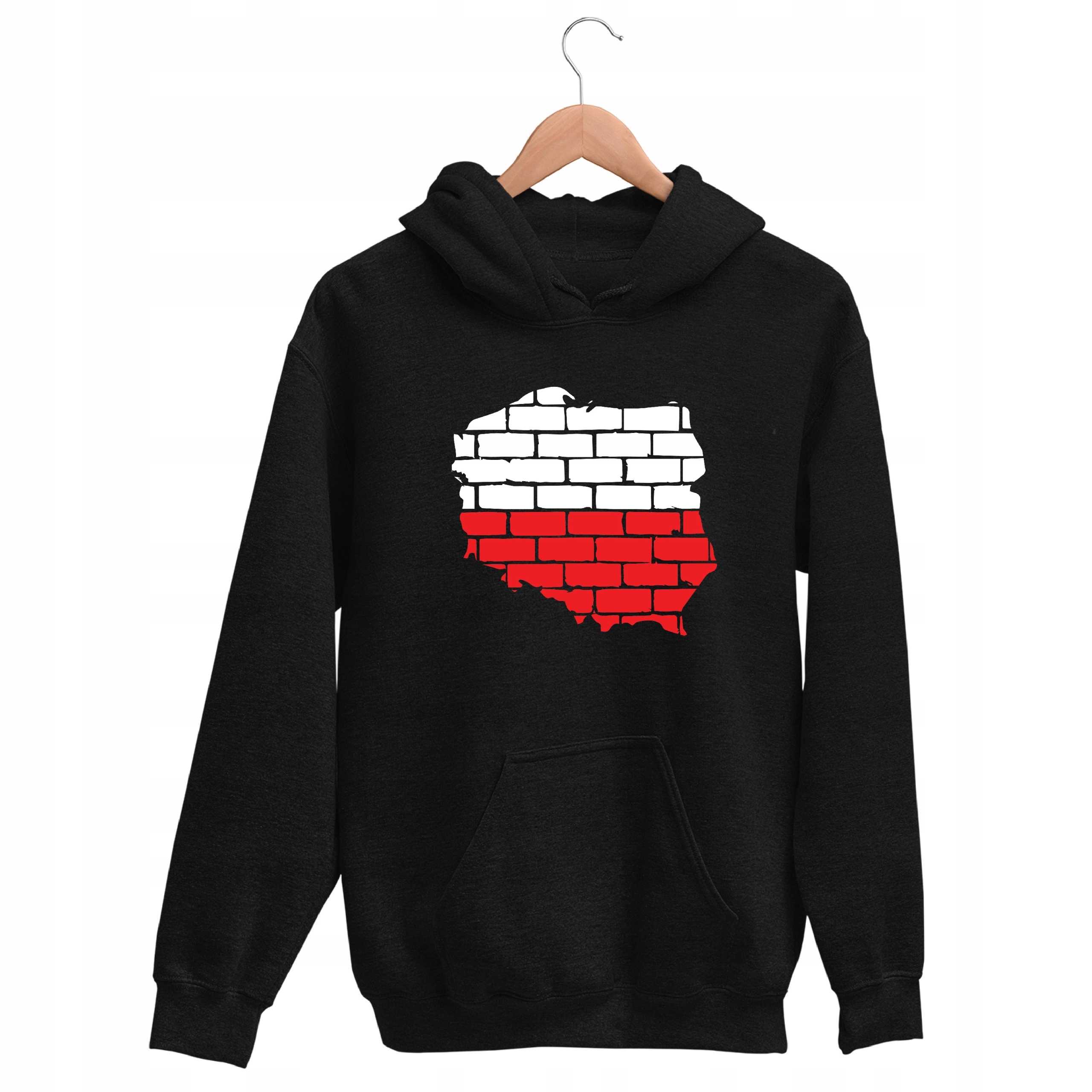 

Bluza Czarna Dla Patrioty Ojczyzna Bóg Honor Męska