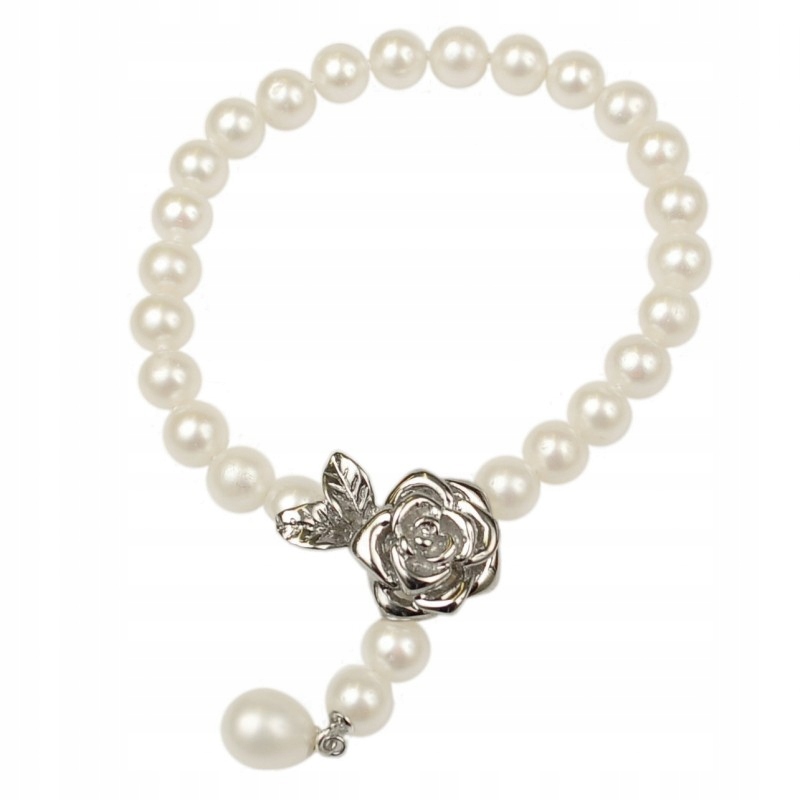 Ozdobný Nastavitelný Náramek S Perlami Vazanka