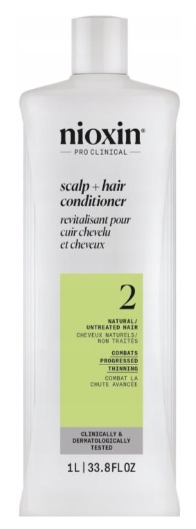 Nioxin System 2 Odżywka Zwalczająca Postępujące Przerzedzenie 1000ML