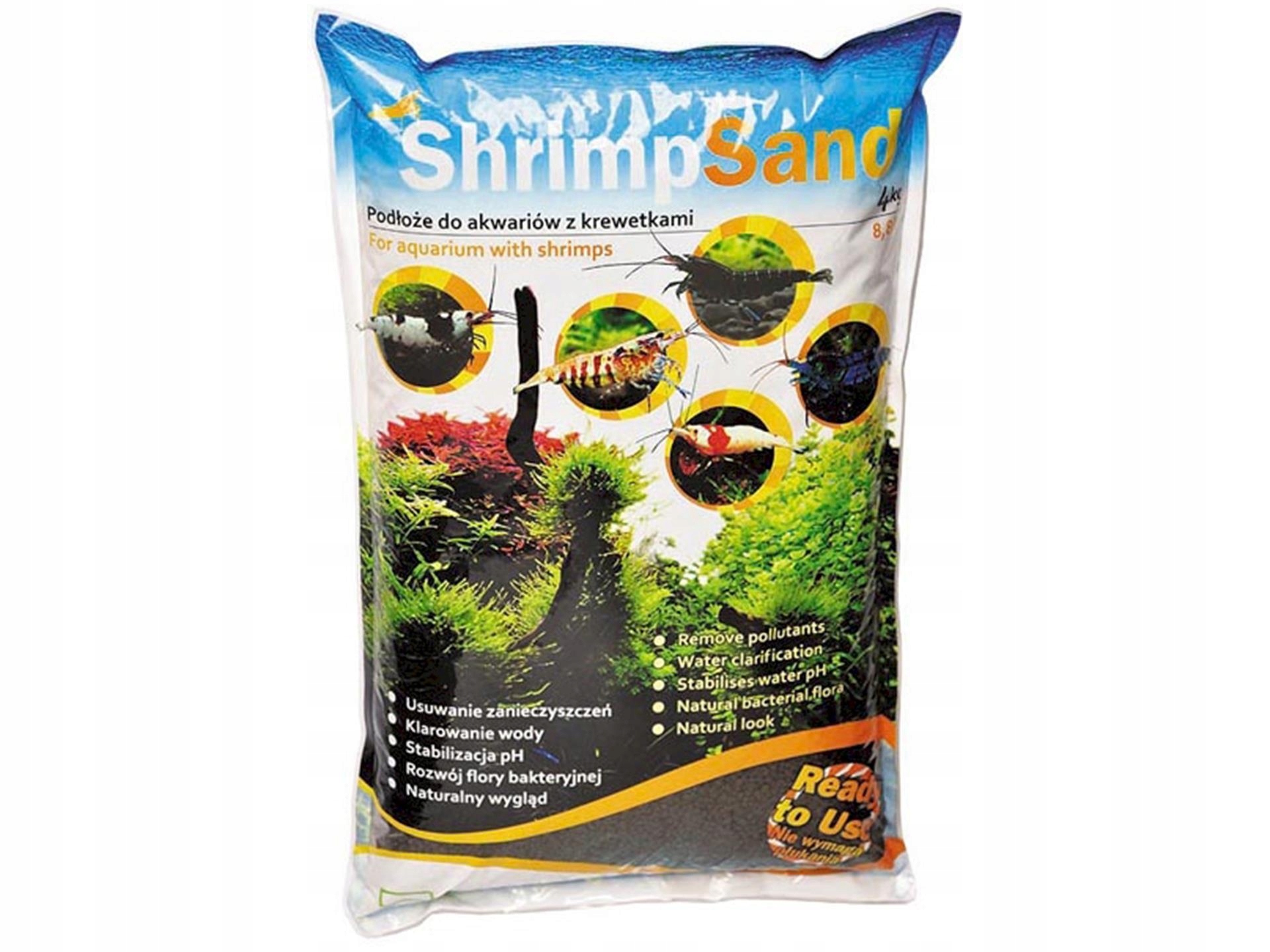 Levně Aqua Art Substrát Shrimp Sand Hnědý 4 Kg Pro Krevety Aktivní Zemina