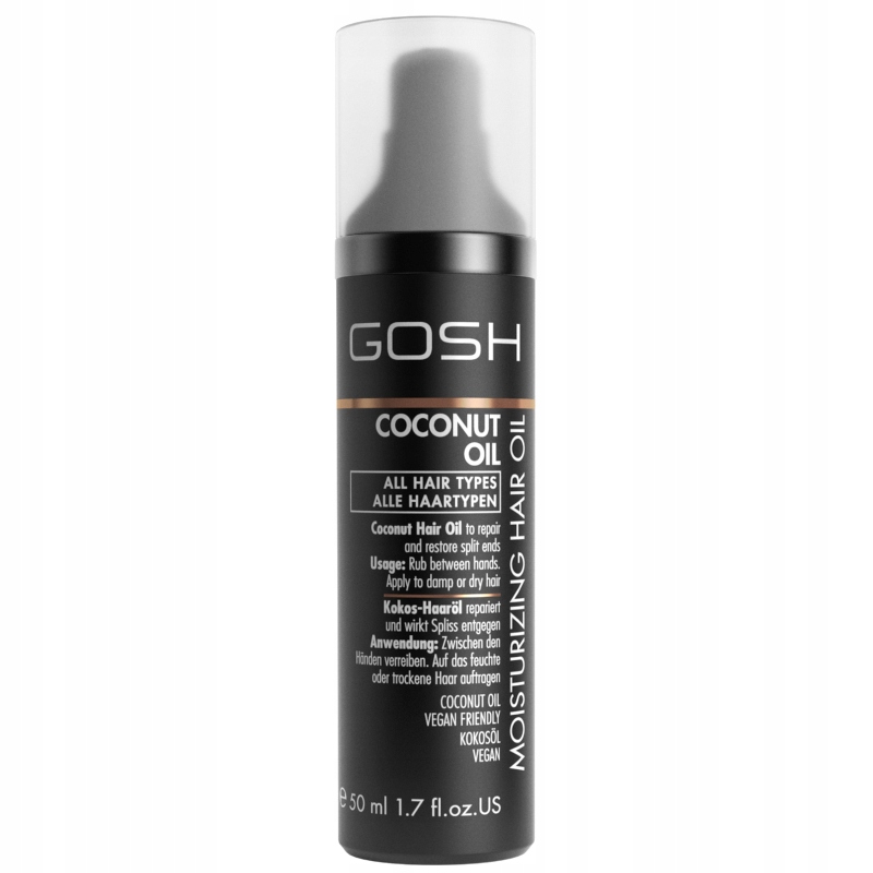 Olej na vlasy Gosh Kokosový bez oplachování 50 ml 1 ks