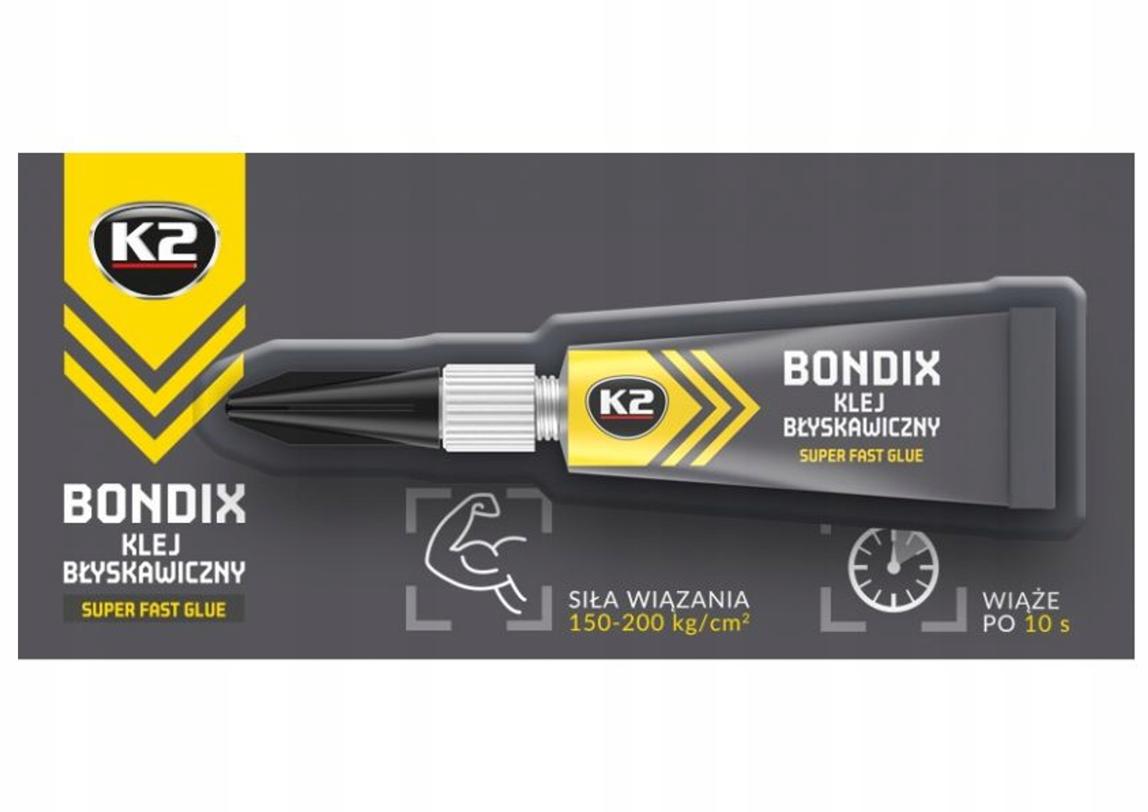 

K2 Bondix 3g Błyskawiczny Klej Uniwersalny