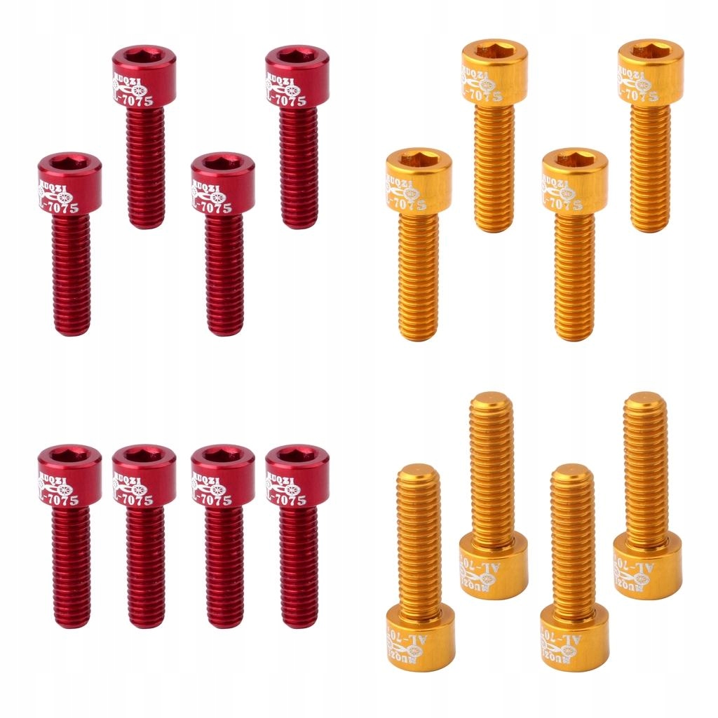 16 . Śruby mostka kierownicy ze aluminium