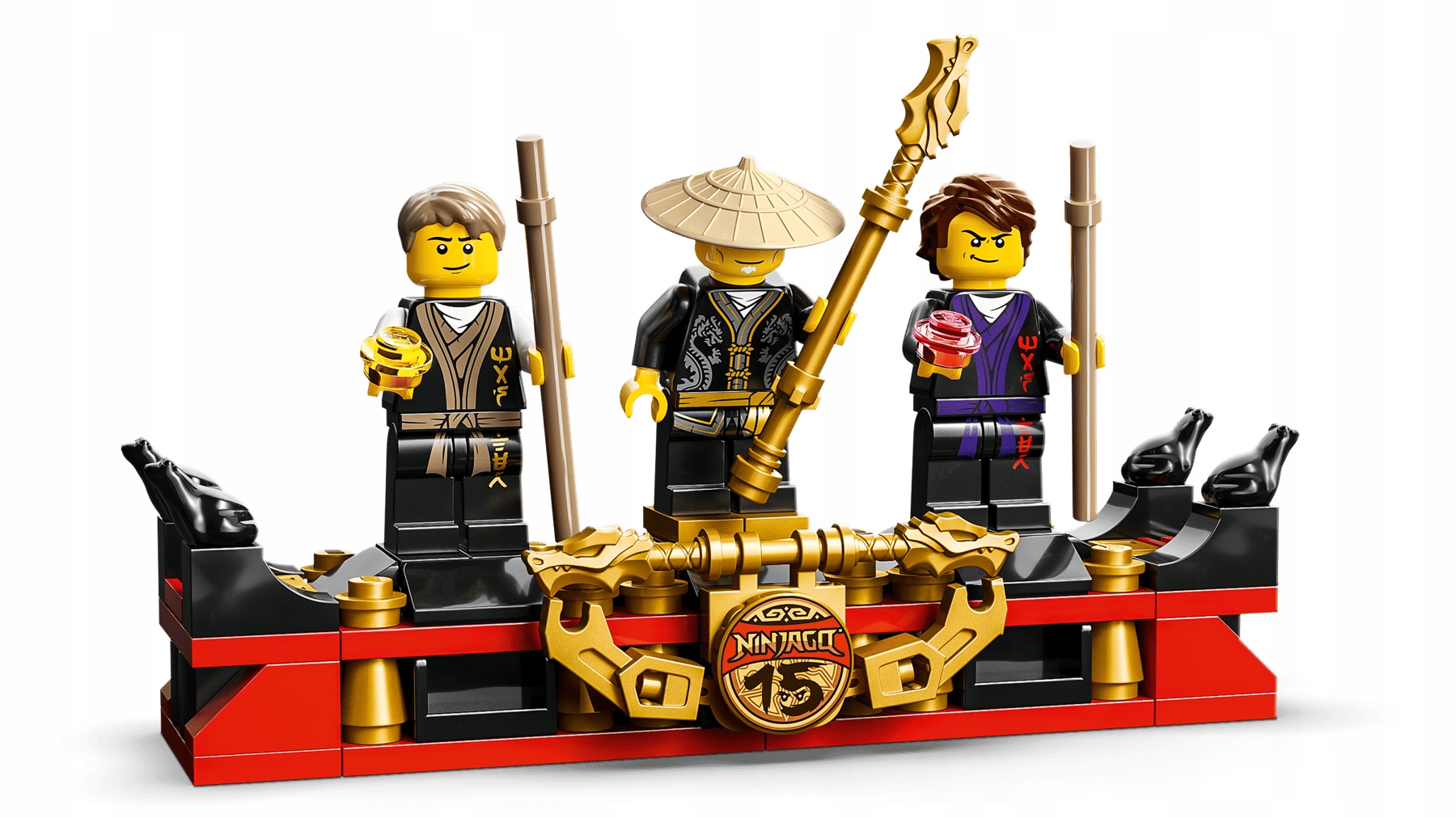 Lego Ninjago Young Wu i Garmadon First Spinjitzu Master 71861 podstawka
