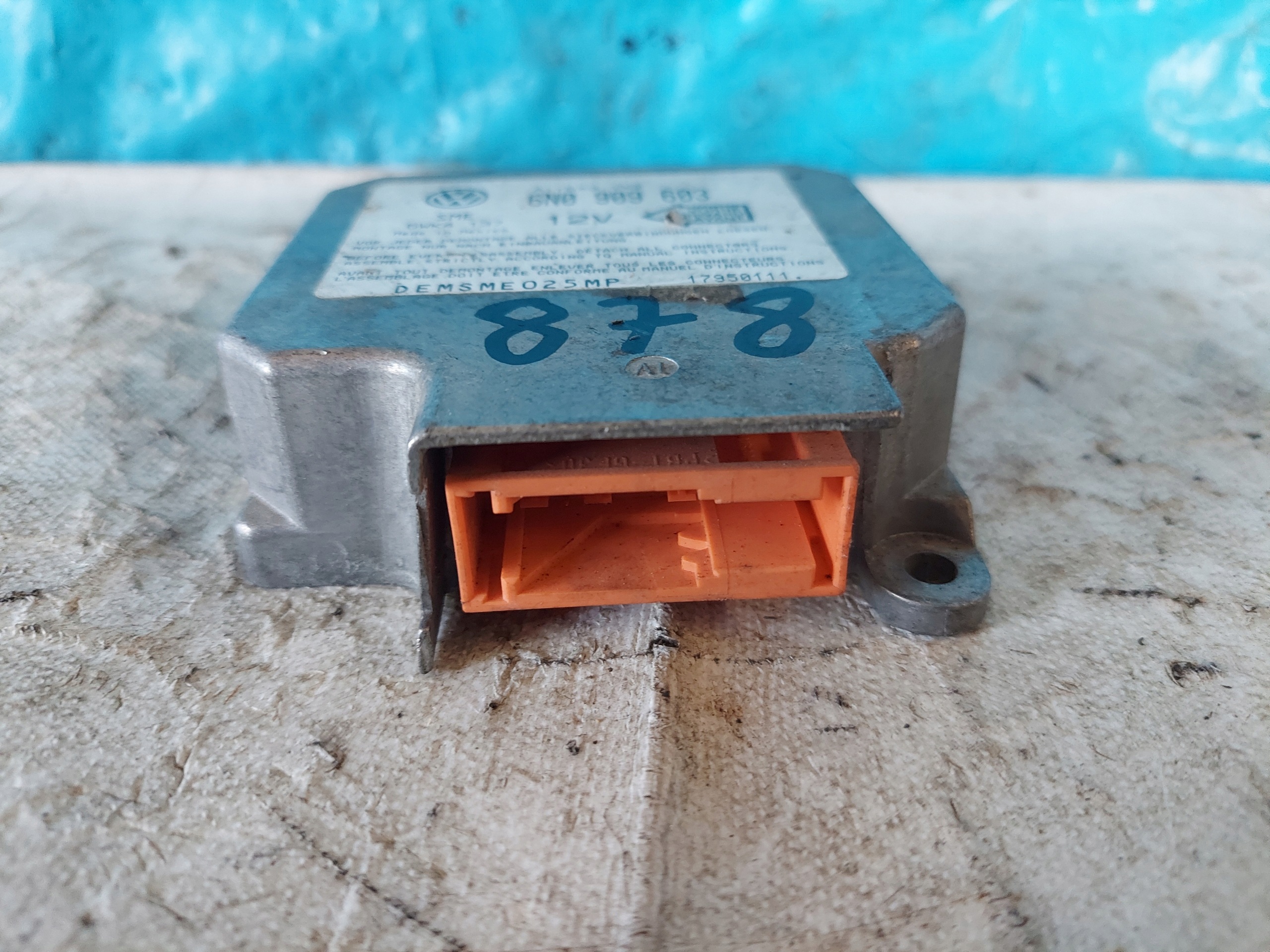 VW GOLF III 6N0909603 SENSOR légzsák