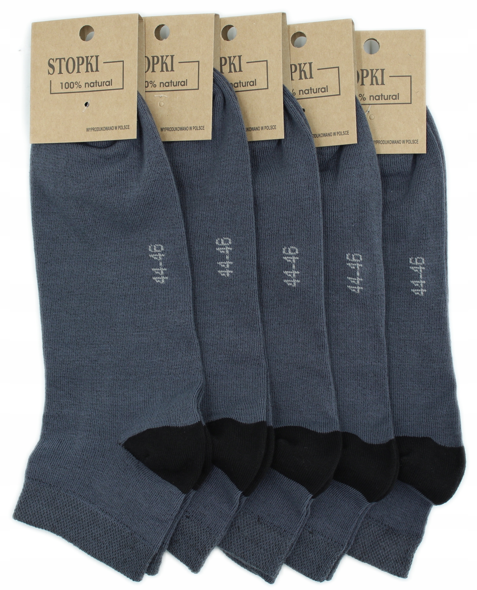 

5x Stopki Bawełniane 44-46 Trwałe Produkt Polski