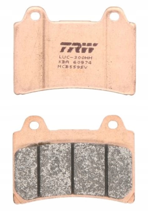 ICNT/MCB559SV/ZAPS - ТОРМОЗНЫЕ КОЛОДКИ TRW MCB559SV