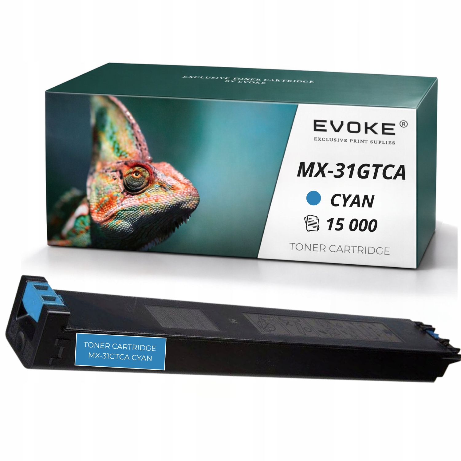 Toner pro Sharp MX31C MX-31GTCA azurový 15000 stran MX-2301 MX-2301N MX-2600N