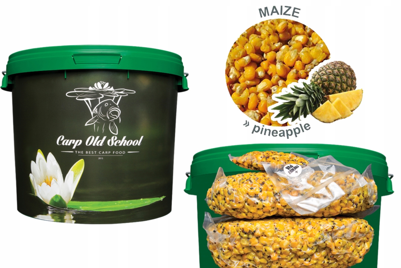 Carp Old School Ziarna Kukurydza Ananas 10kg