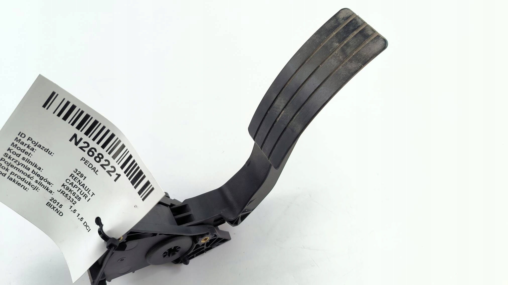 PEDAL 180029347R RENAULT CAPTUR et