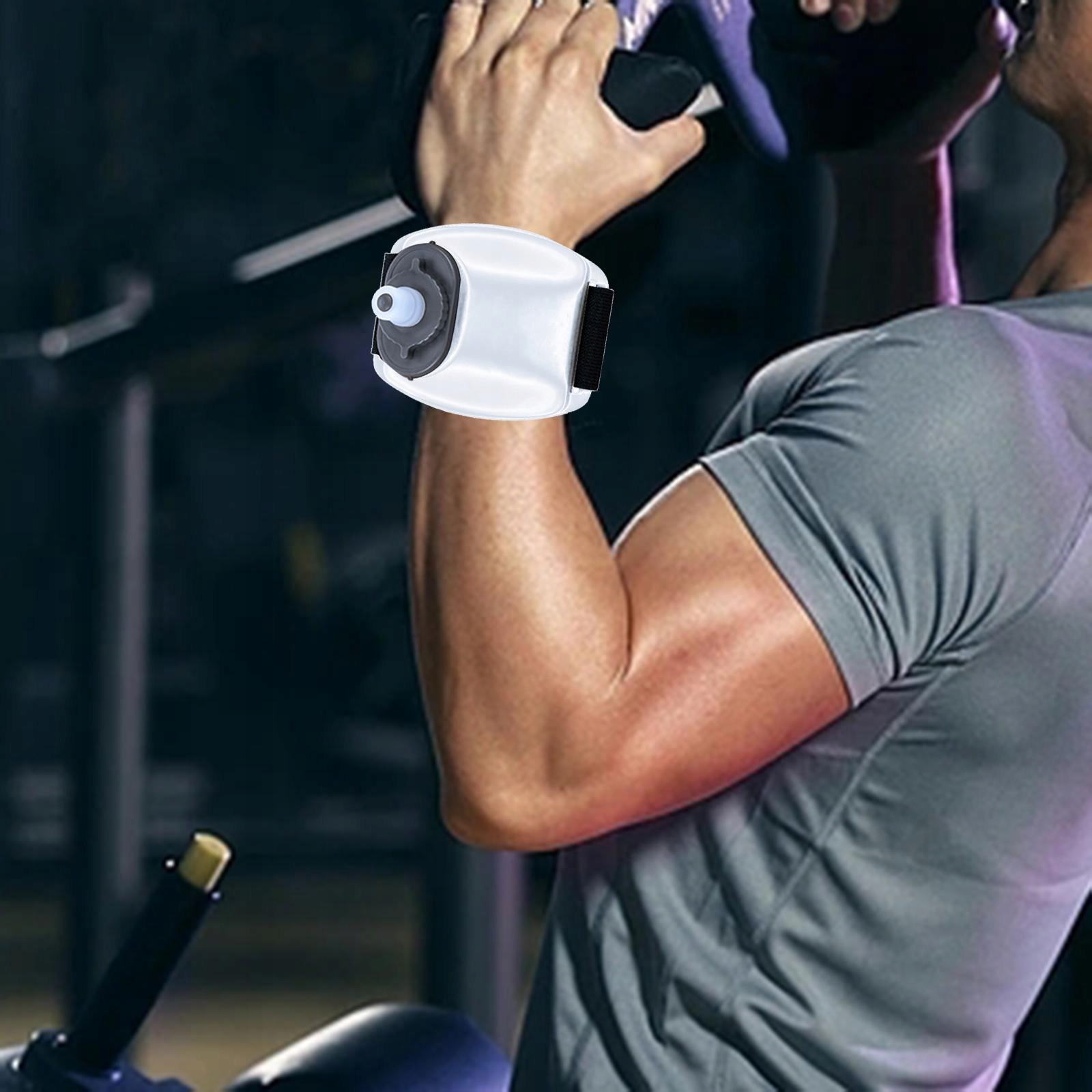 Przenośna silikonowa butelka na wodę 200 ml przezr Kod producenta BOROYO-66046336