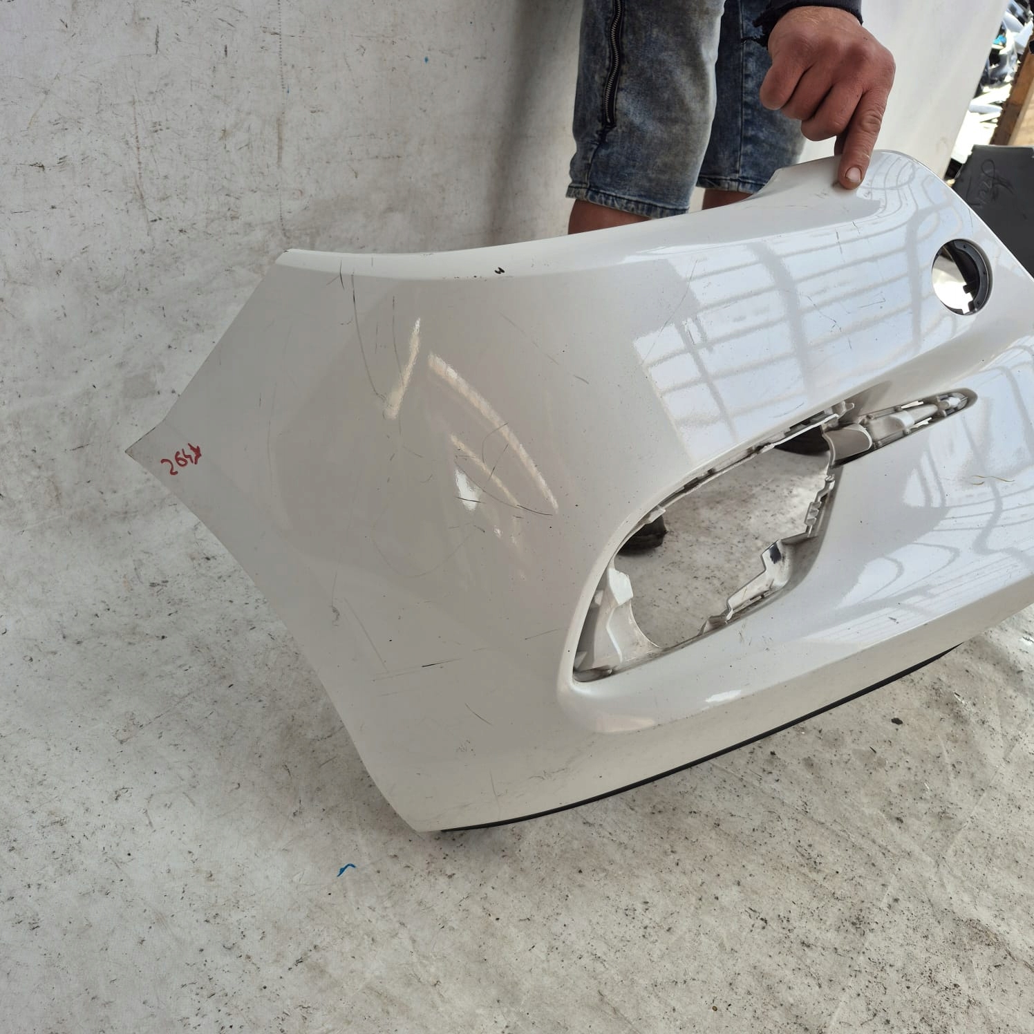 MAZDA 3 III LIFT 16-18 bumper front front