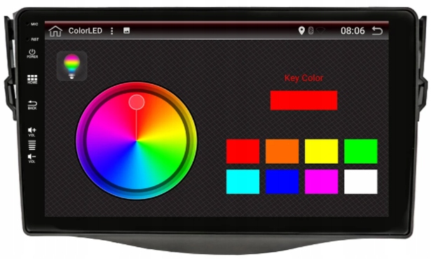 RADIO ANDROID TOYOTA RAV 4 2007-2011 4/64 DSP! Marka inna