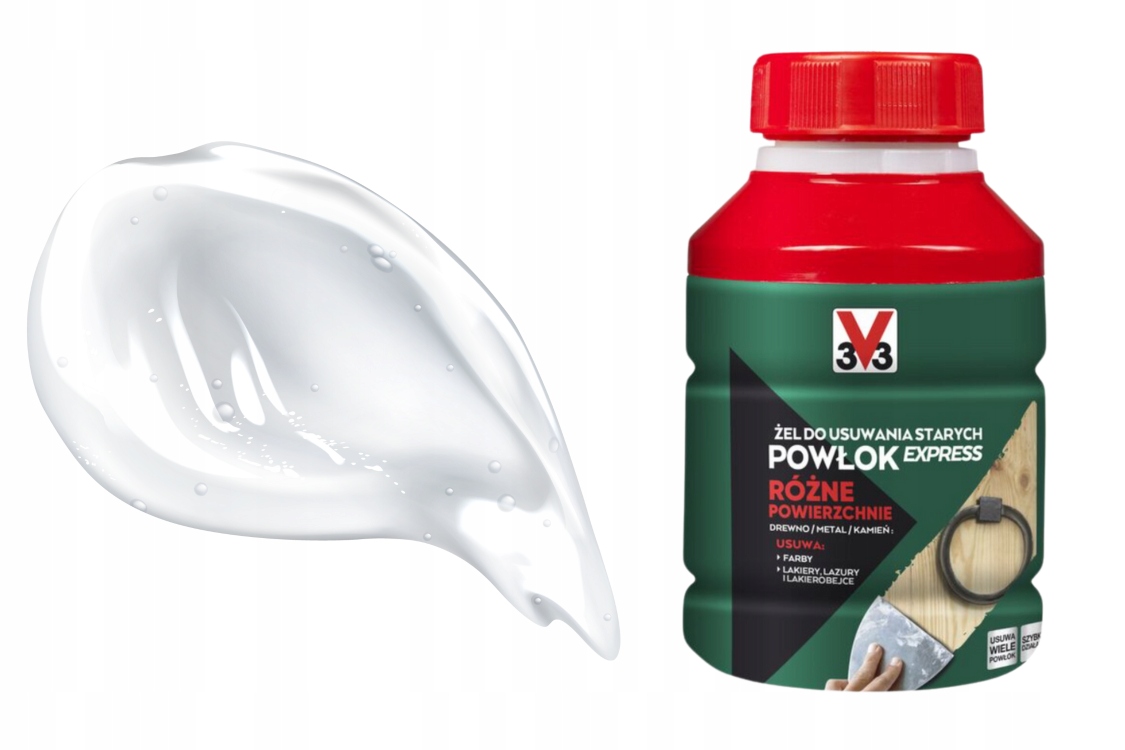 3V3 Prostriedok na odstraňovanie farby, povlaku z laku Express Univerzálny 0.25L