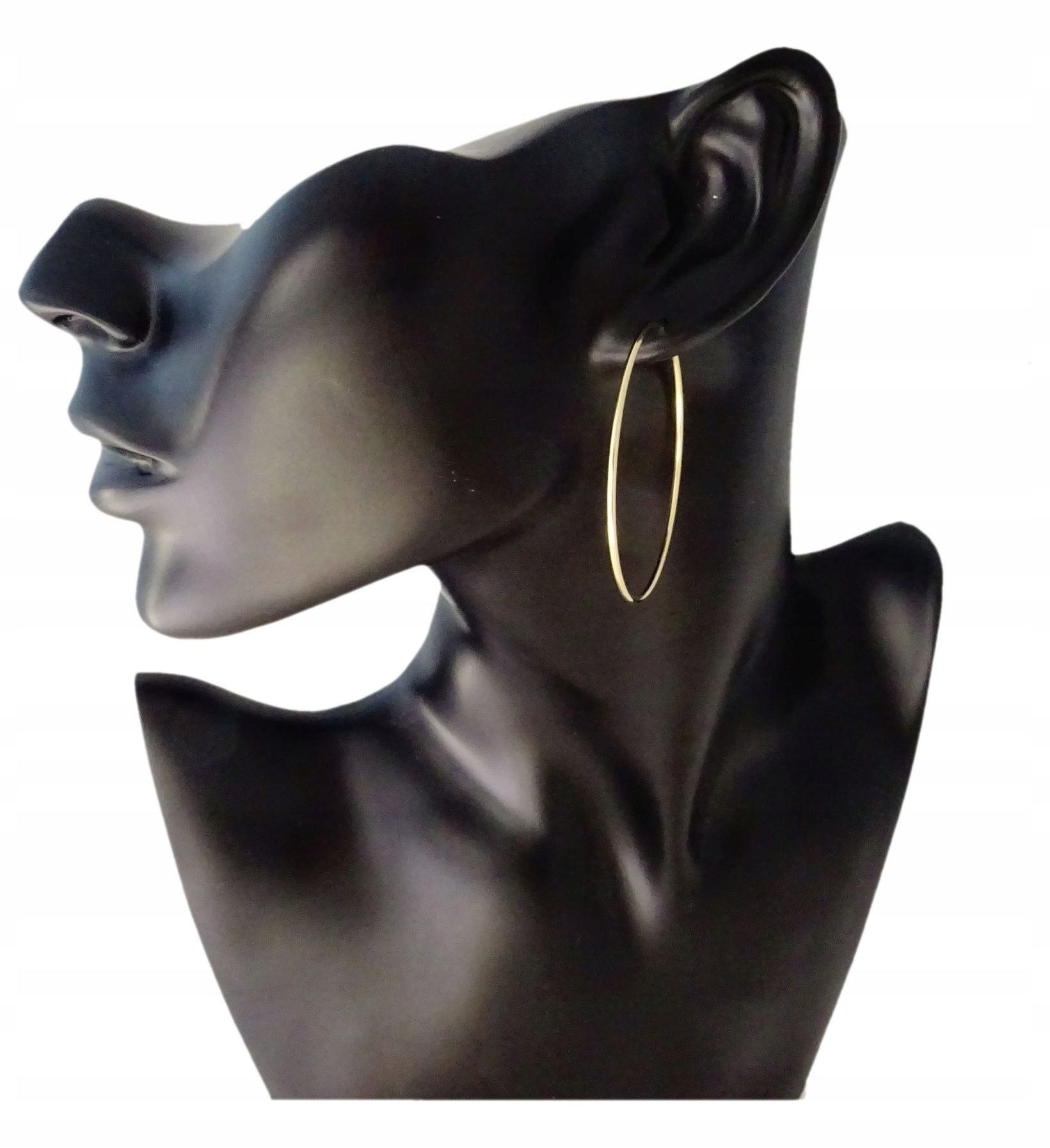 KOLCZYKI ZŁOTE KÓŁKA KOŁA 45 MM pr.333 GRAWER Marka Inna marka