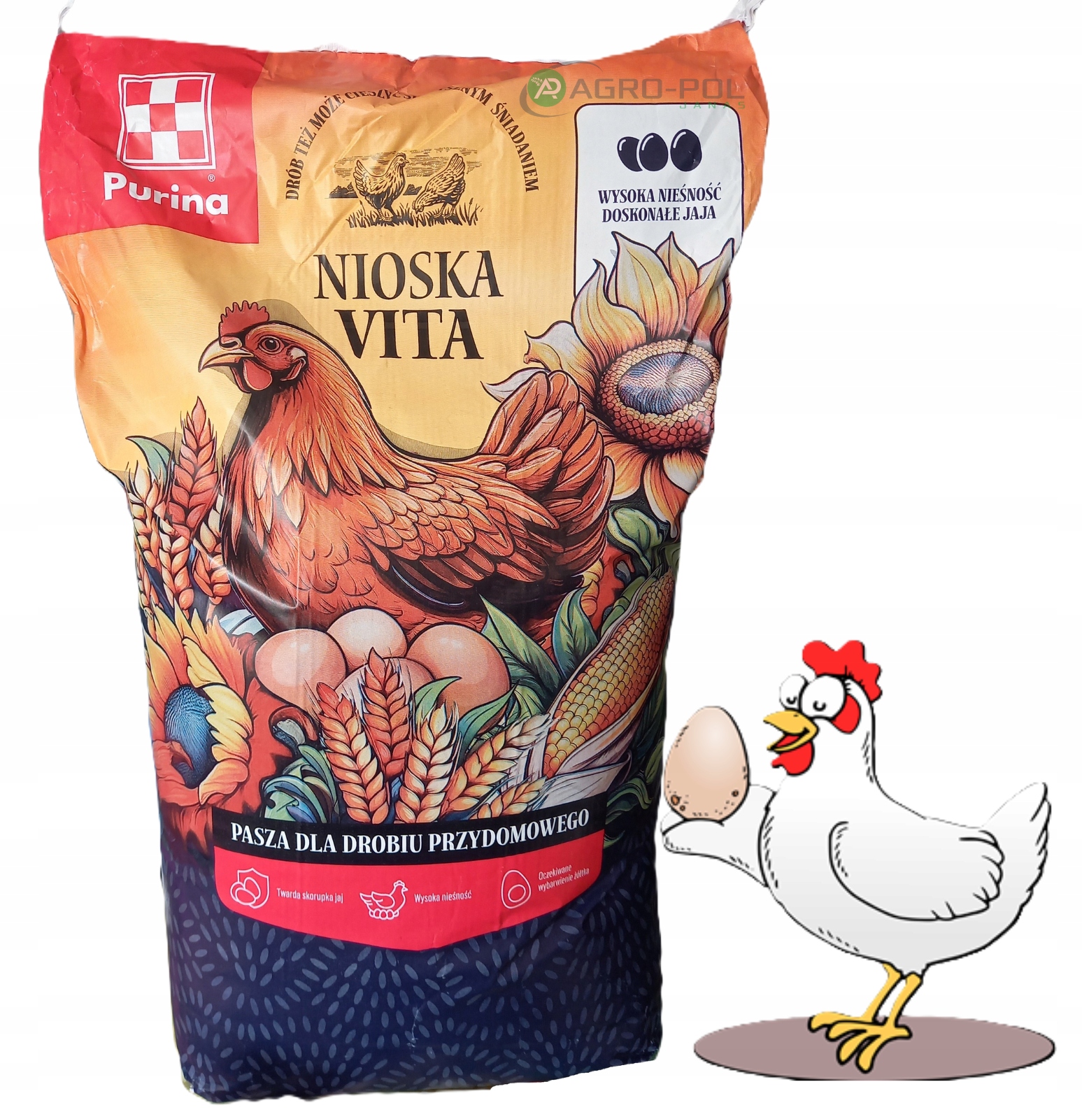NIOSKA VITA 2 Karma Pasza dla Kur Niosek 25kg